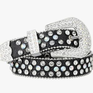 AWAYTR Rhinestone Belt